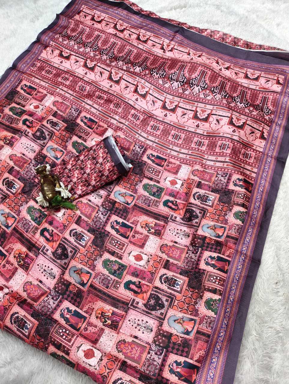 YNF Wholesale Premium Silk Printed Silk Saree  | Surat Manufacturer