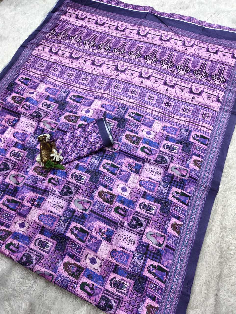YNF Wholesale Premium Silk Printed Silk Saree  | Surat Manufacturer
