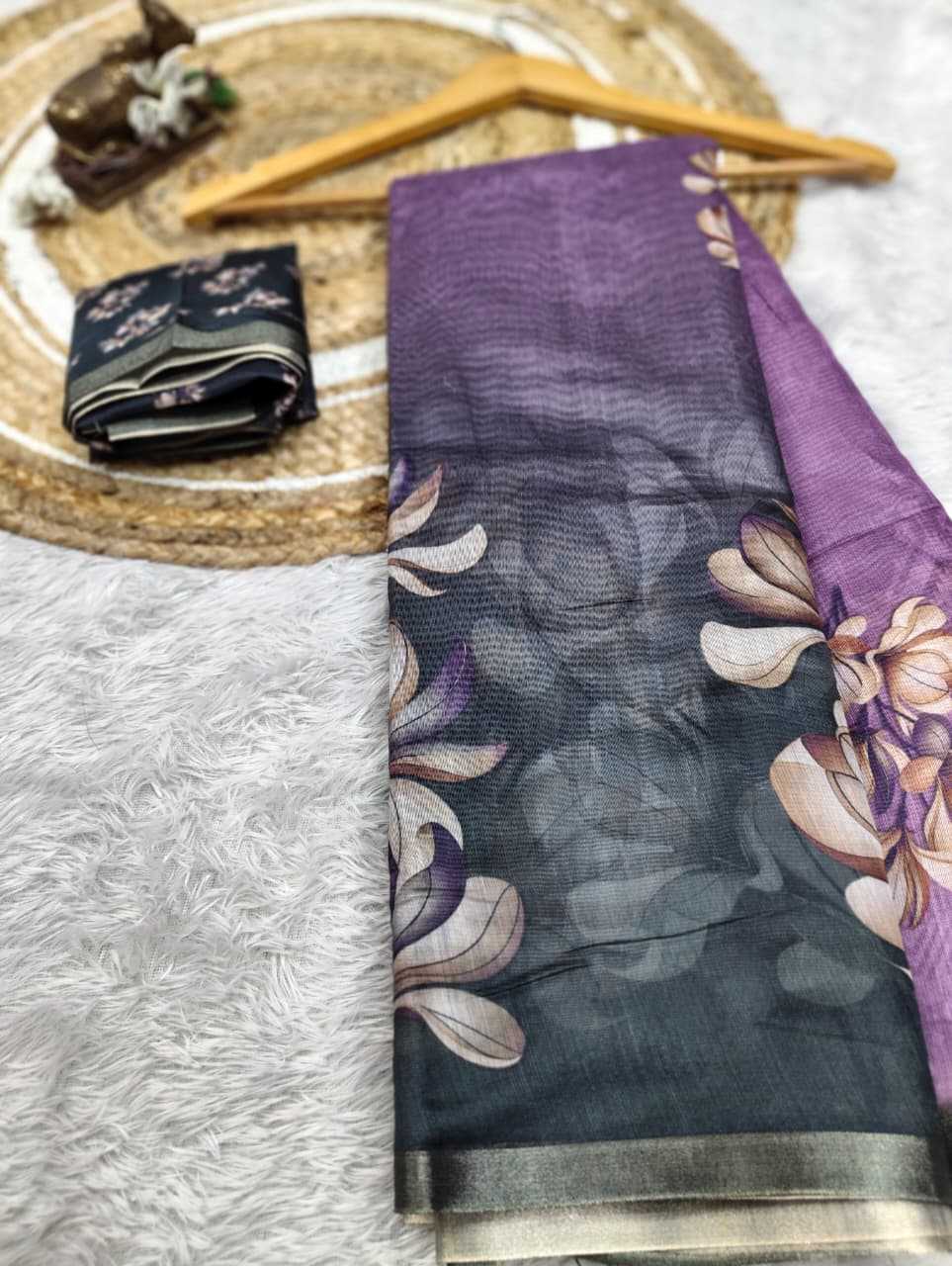 YNF Wholesale Chanderi Soft Printed Sarees  | Surat Manufacturer