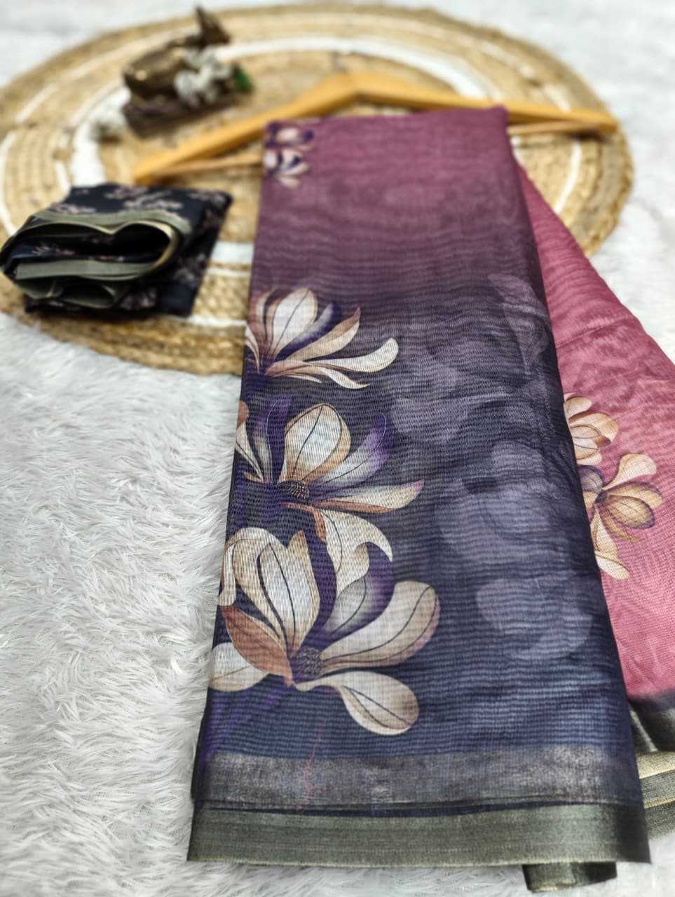 YNF Wholesale Chanderi Soft Printed Sarees  | Surat Manufacturer