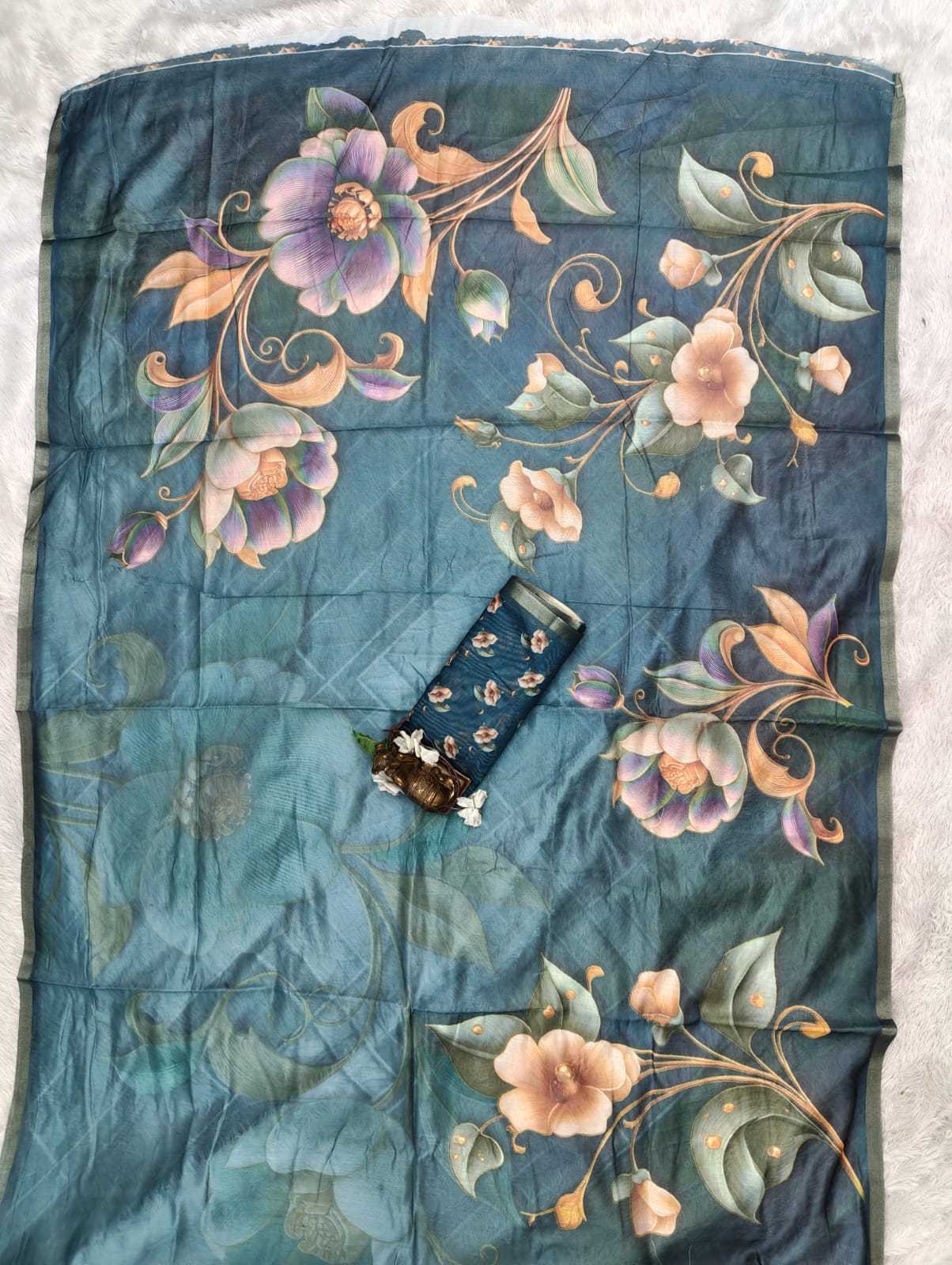 YNF Wholesale Chanderi Soft Printed Sarees  | Surat Manufacturer