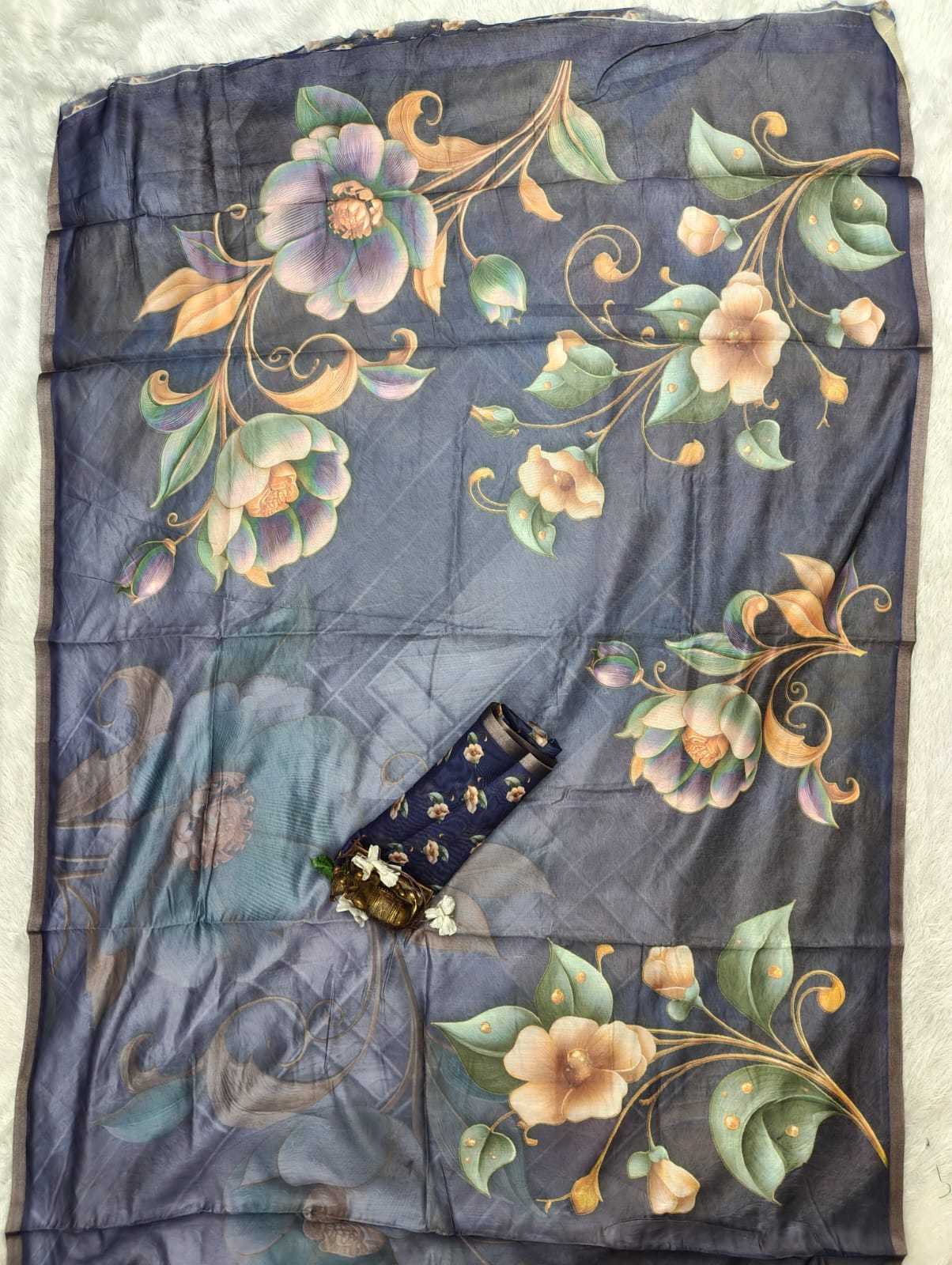 YNF Wholesale Chanderi Soft Printed Sarees  | Surat Manufacturer