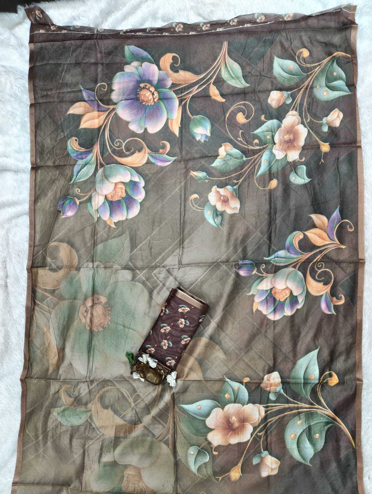 YNF Wholesale Chanderi Soft Printed Sarees  | Surat Manufacturer