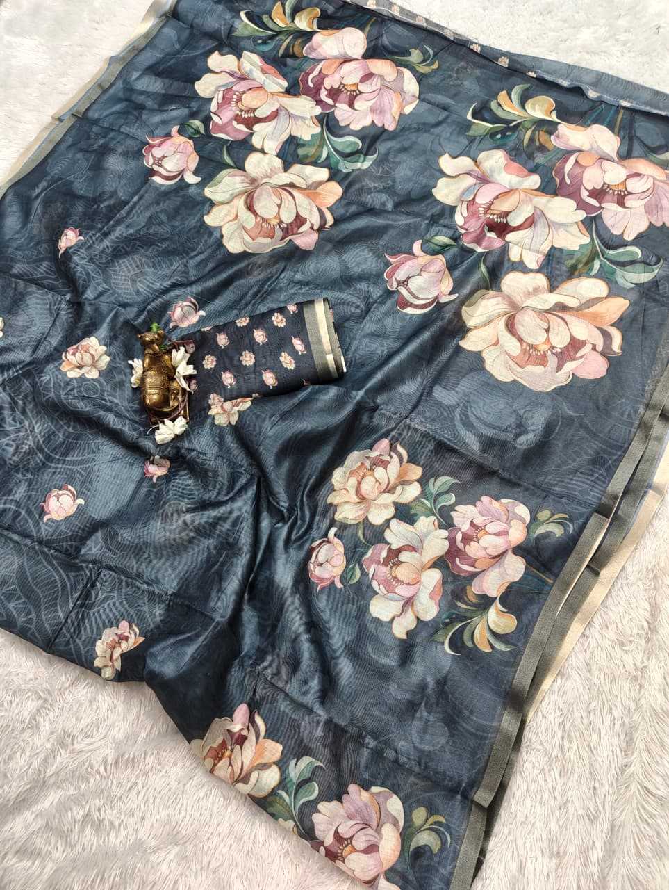 YNF Wholesale Chanderi Soft Printed Sarees  | Surat Manufacturer