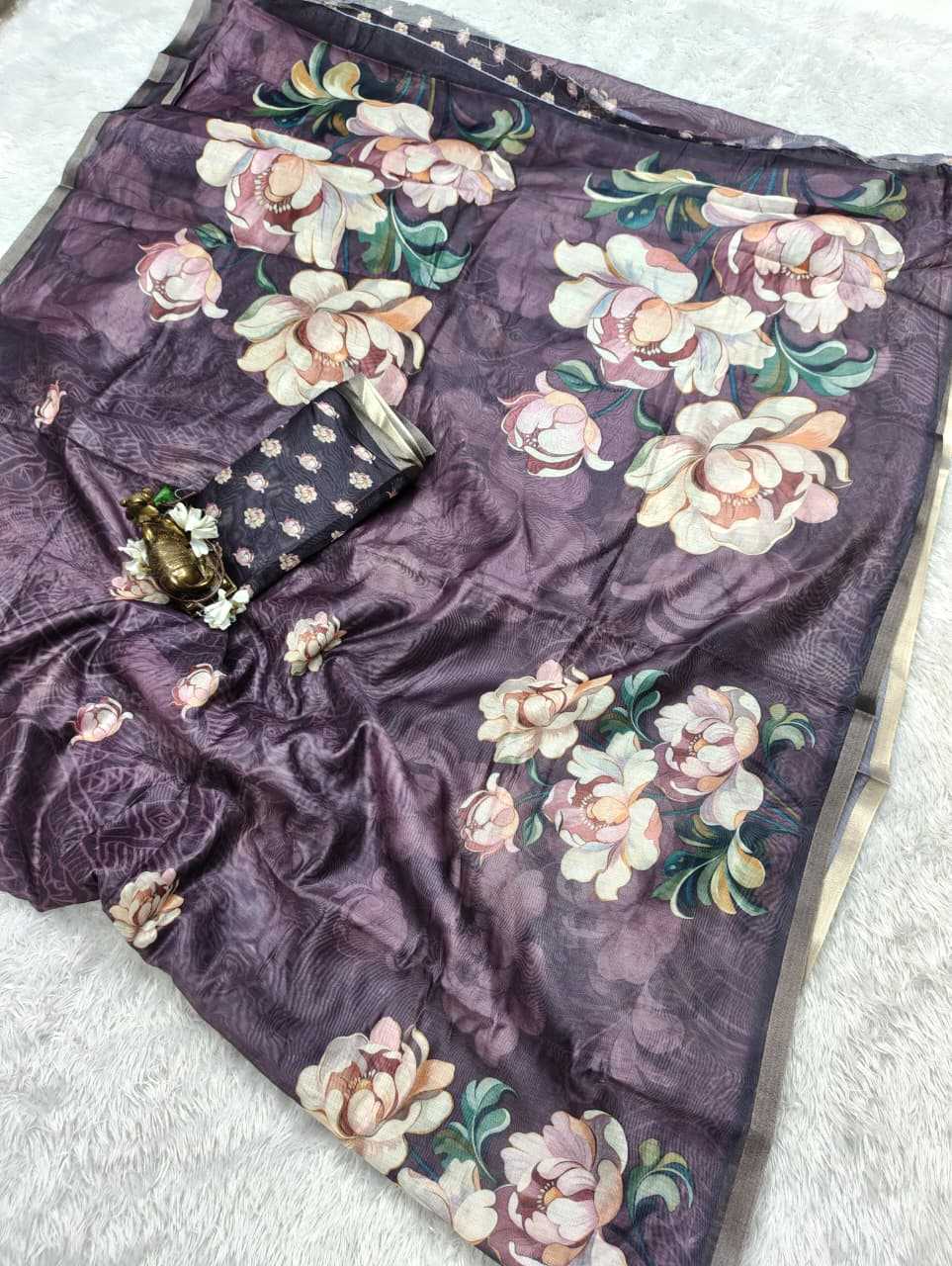 YNF Wholesale Chanderi Soft Printed Sarees  | Surat Manufacturer