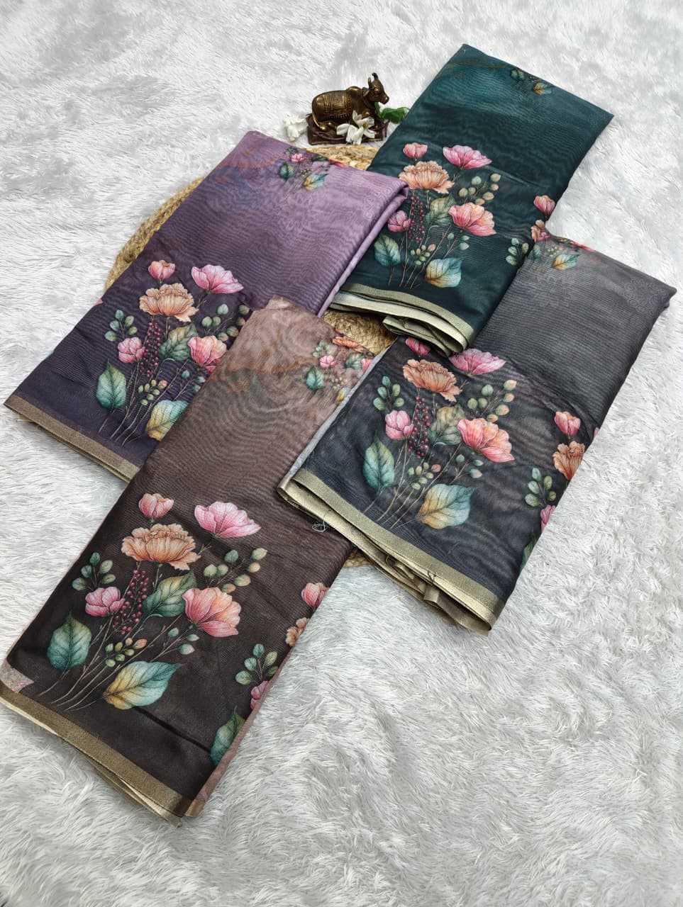 YNF Wholesale Chanderi Soft Printed Sarees  | Surat Manufacturer