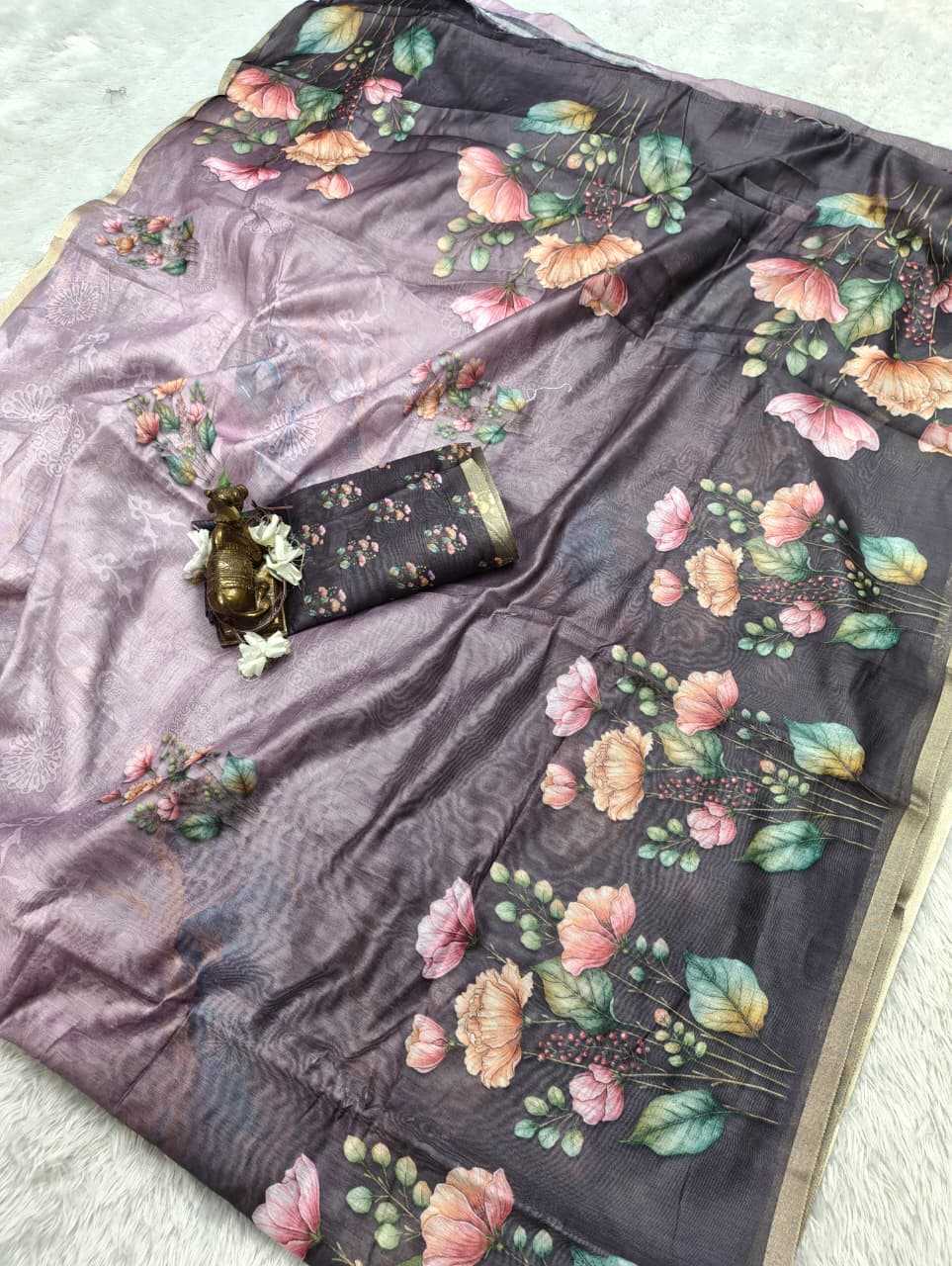 YNF Wholesale Chanderi Soft Printed Sarees  | Surat Manufacturer