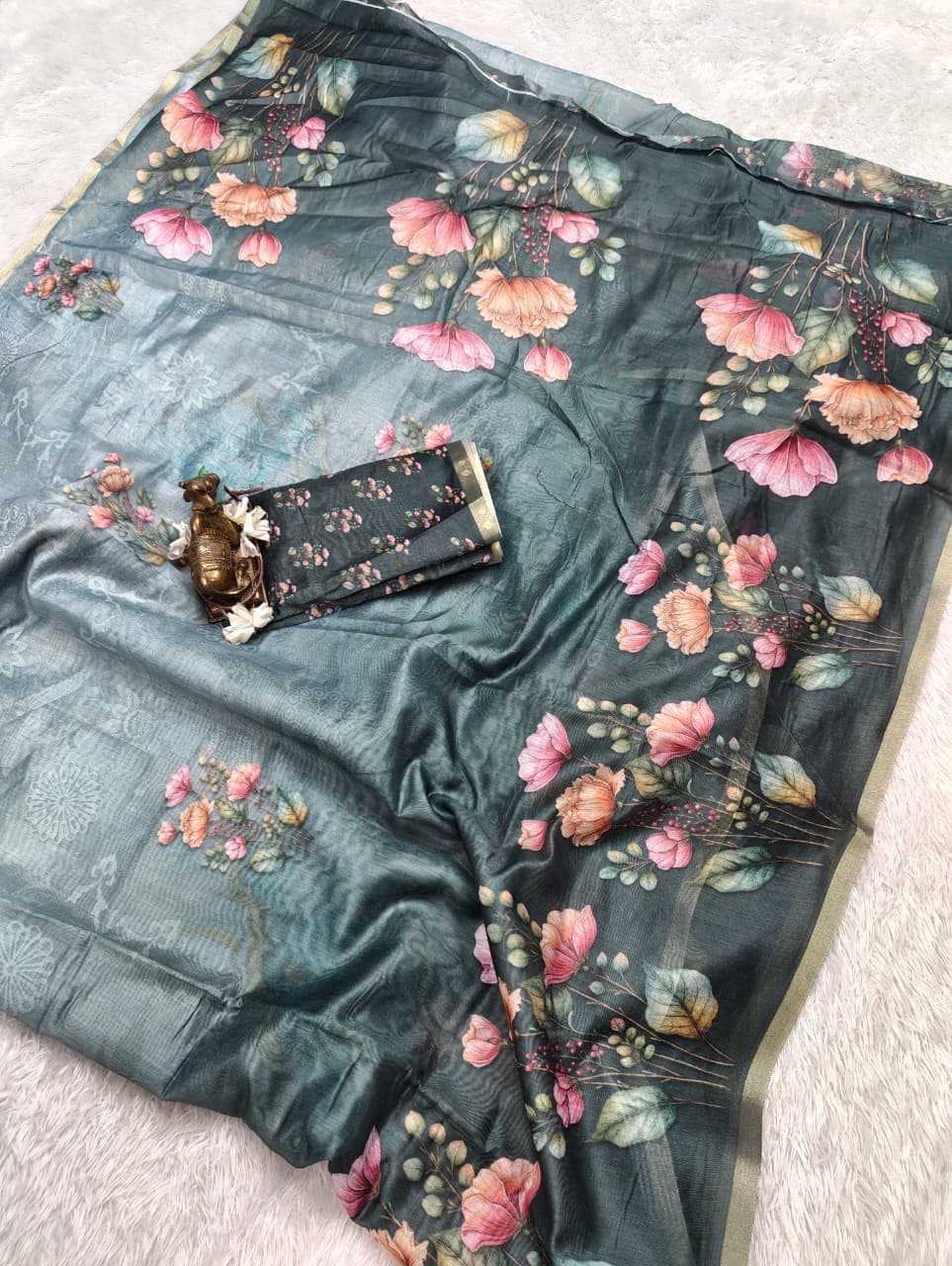 YNF Wholesale Chanderi Soft Printed Sarees  | Surat Manufacturer