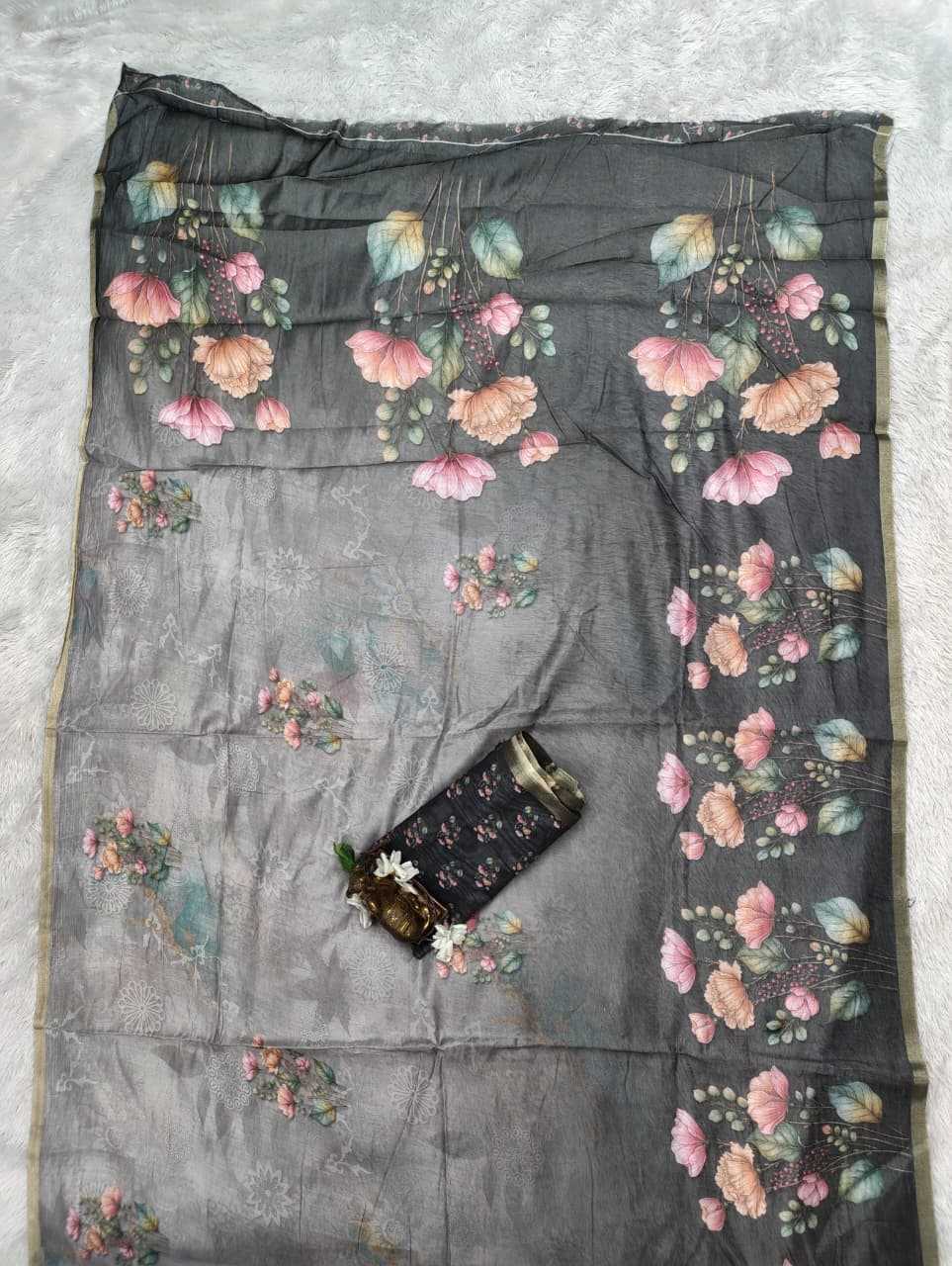YNF Wholesale Chanderi Soft Printed Sarees  | Surat Manufacturer