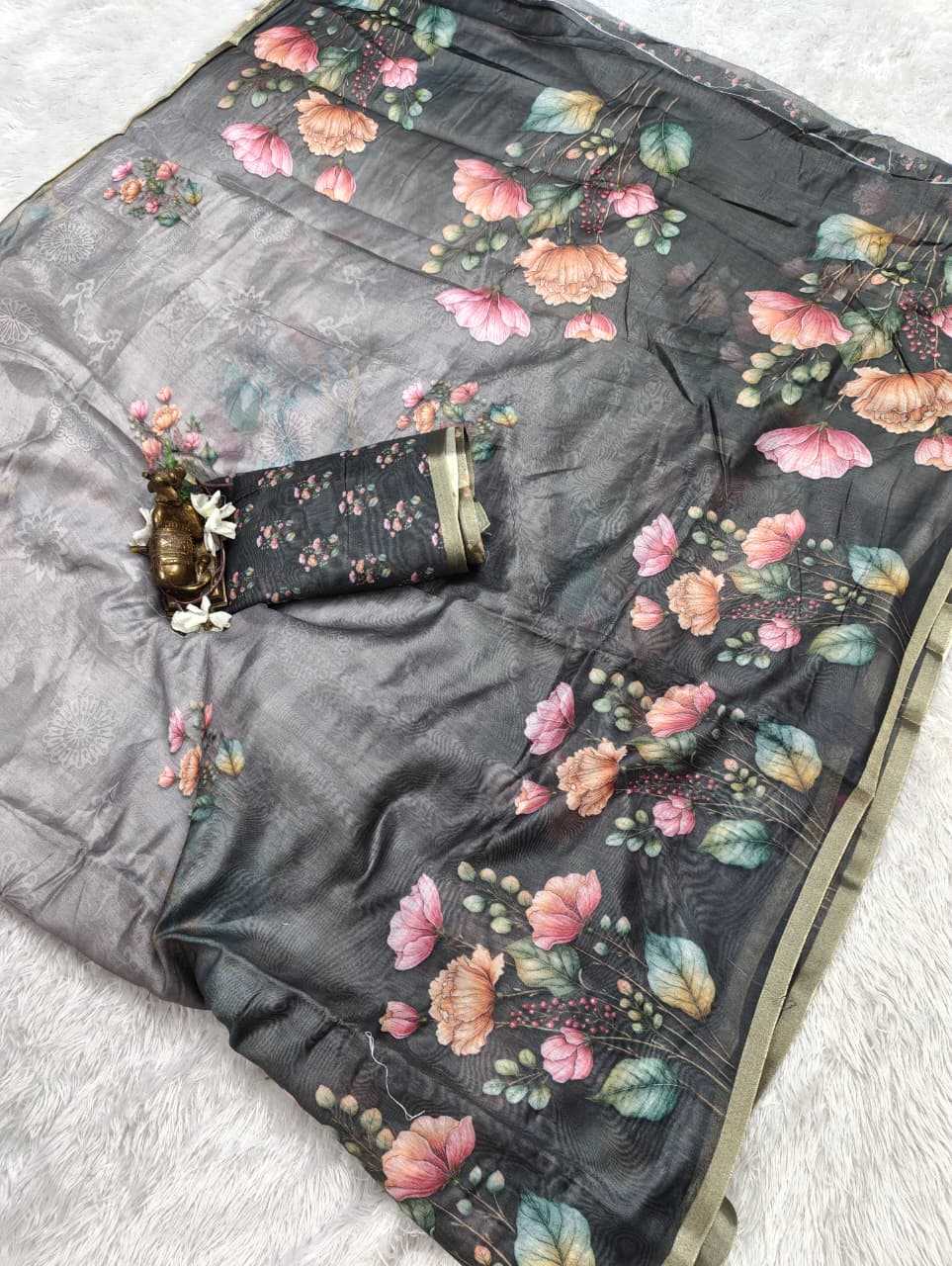 YNF Wholesale Chanderi Soft Printed Sarees  | Surat Manufacturer