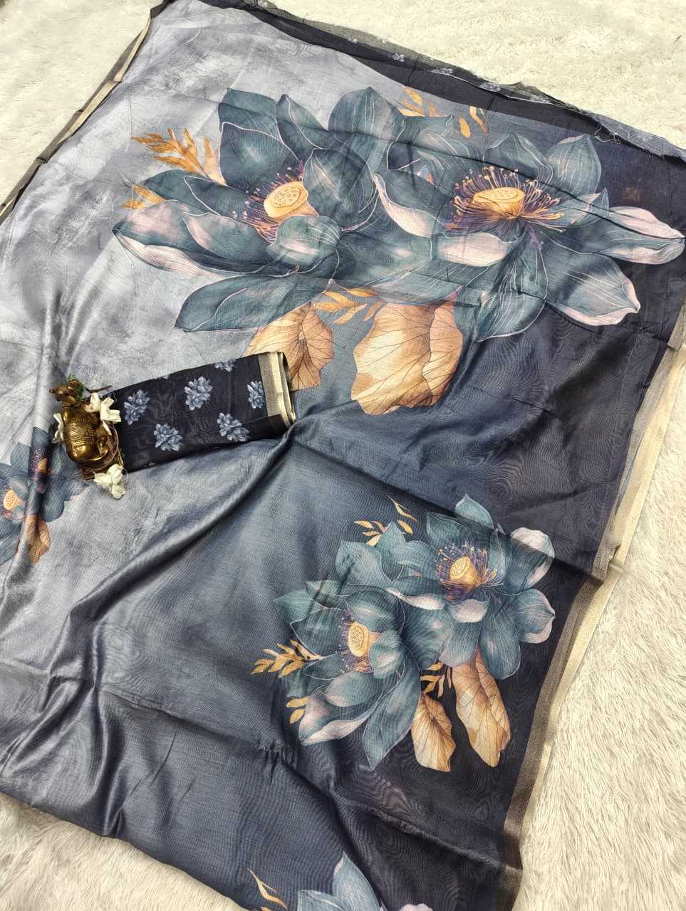 YNF Wholesale Chanderi Soft Printed Sarees  | Surat Manufacturer