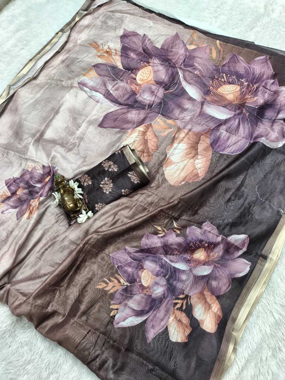 YNF Wholesale Chanderi Soft Printed Sarees  | Surat Manufacturer