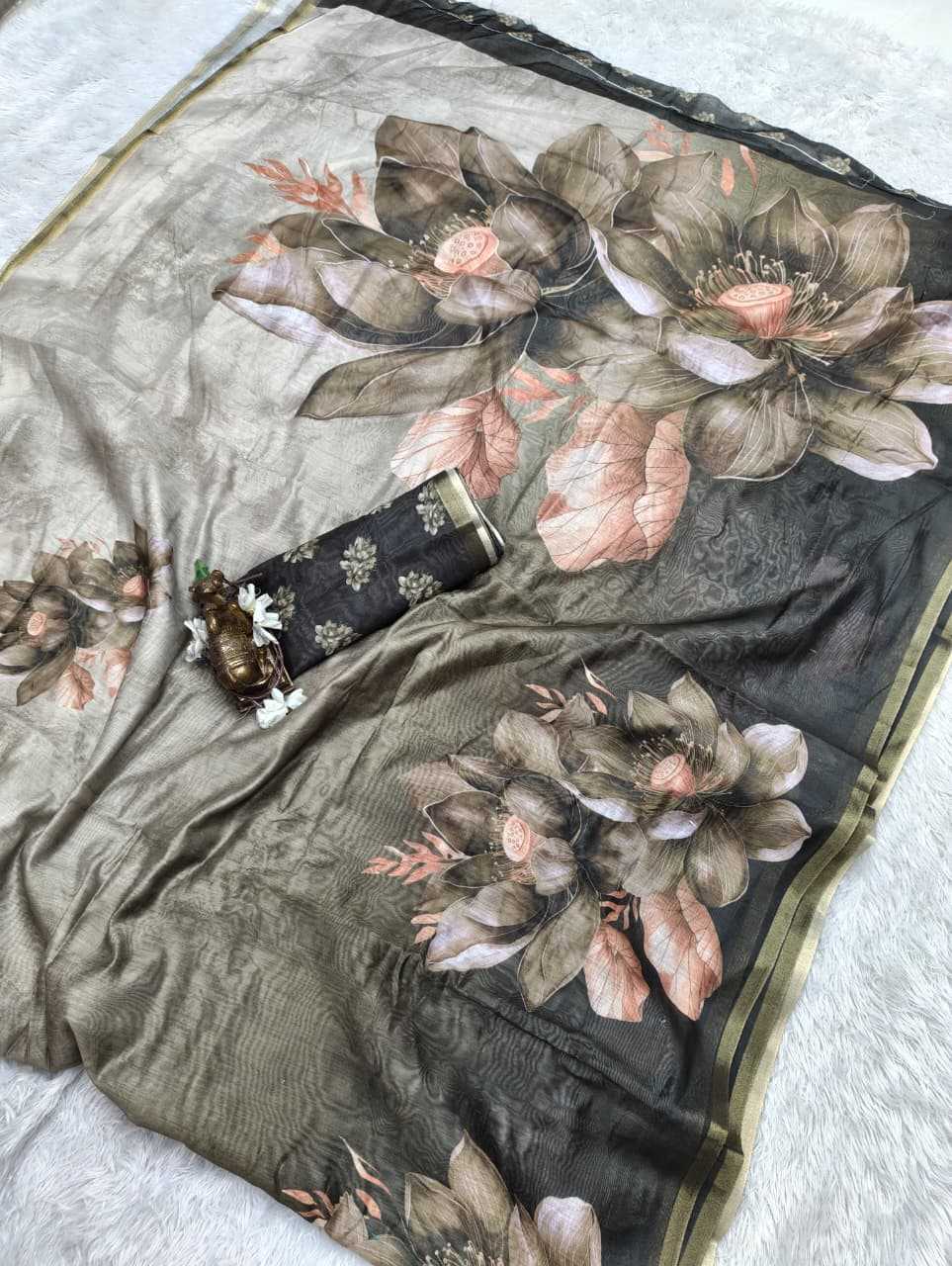 YNF Wholesale Chanderi Soft Printed Sarees  | Surat Manufacturer