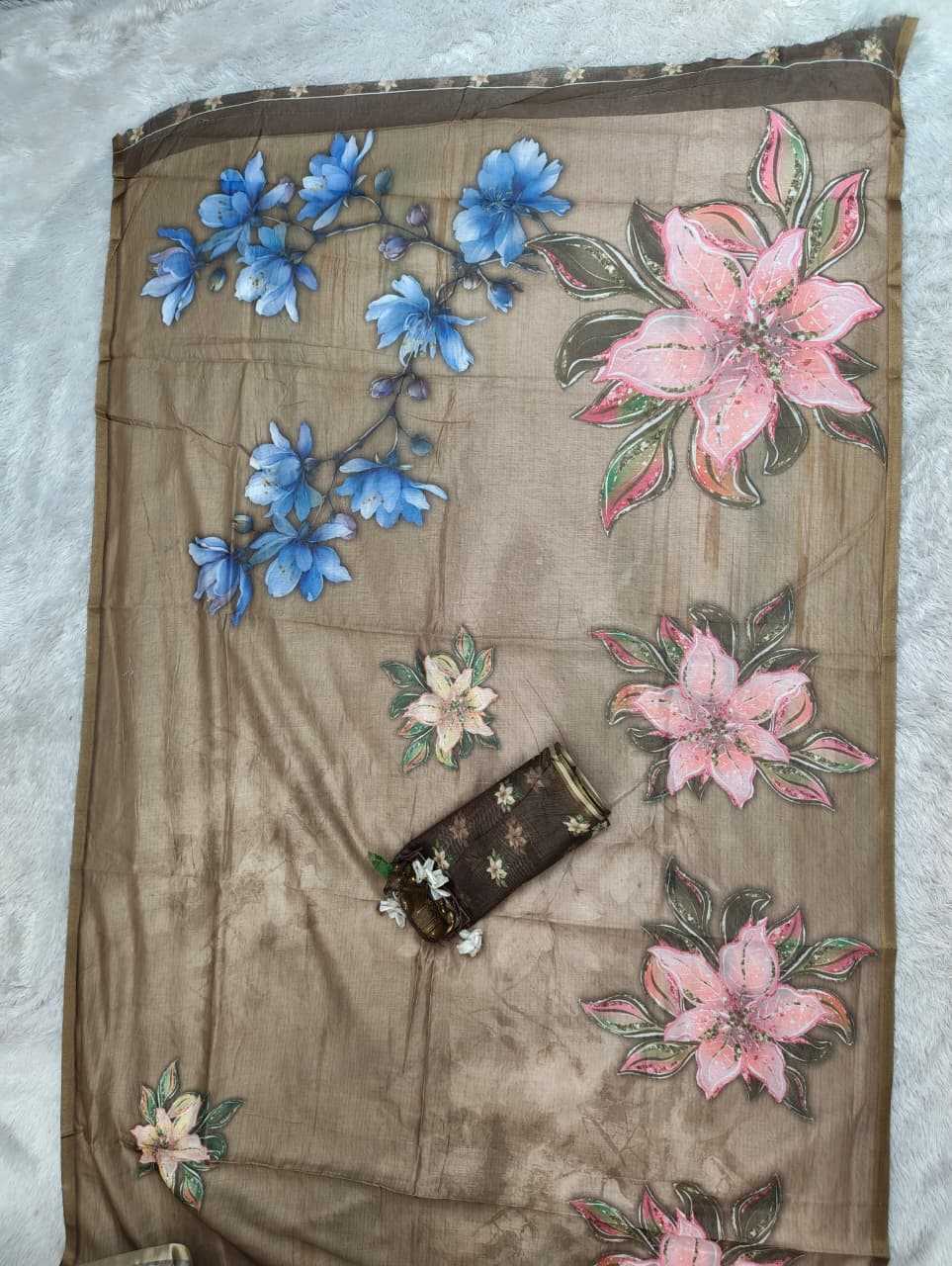 YNF Wholesale Chanderi Soft Printed Sarees  | Surat Manufacturer