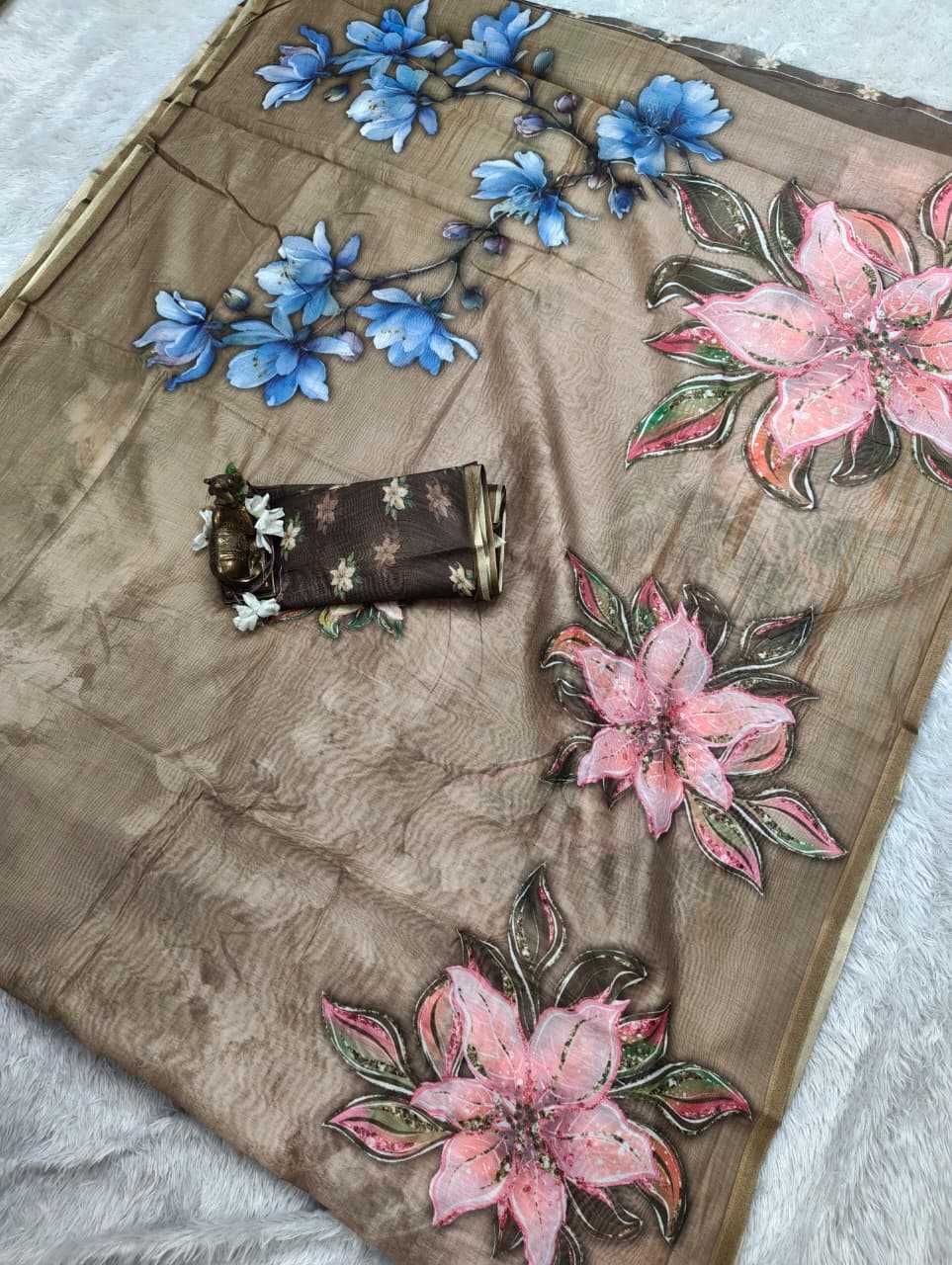 YNF Wholesale Chanderi Soft Printed Sarees  | Surat Manufacturer
