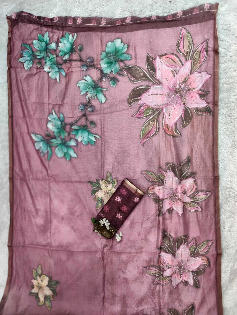 YNF Wholesale Chanderi Soft Printed Sarees  | Surat Manufacturer