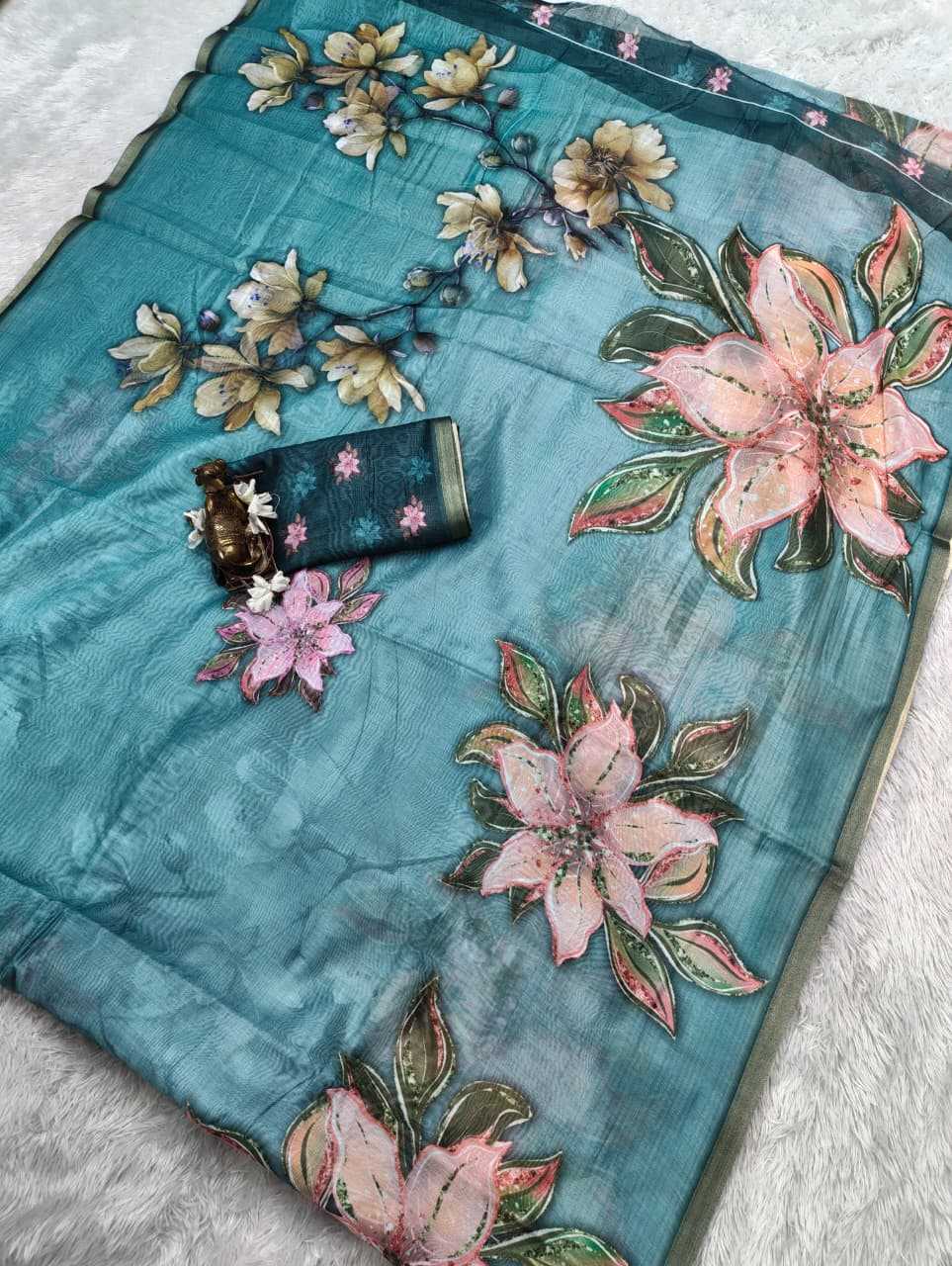 YNF Wholesale Chanderi Soft Printed Sarees  | Surat Manufacturer