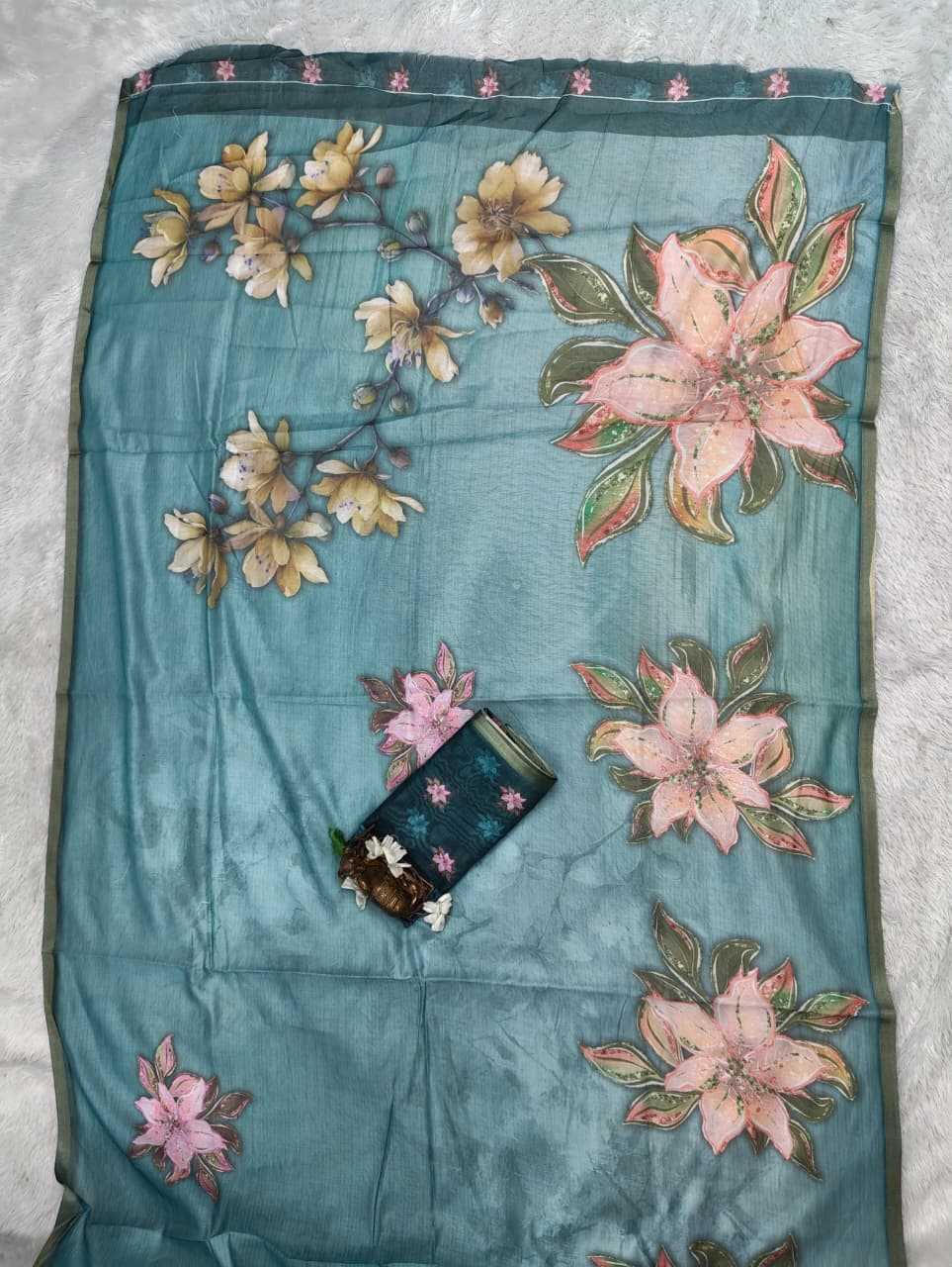YNF Wholesale Chanderi Soft Printed Sarees  | Surat Manufacturer