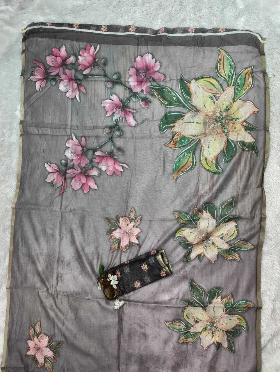 YNF Wholesale Chanderi Soft Printed Sarees  | Surat Manufacturer