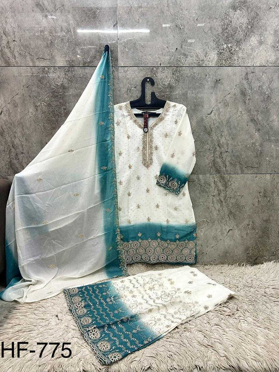 YNF Wholesale Georgette Palazzo Suit  | Surat Manufacturer