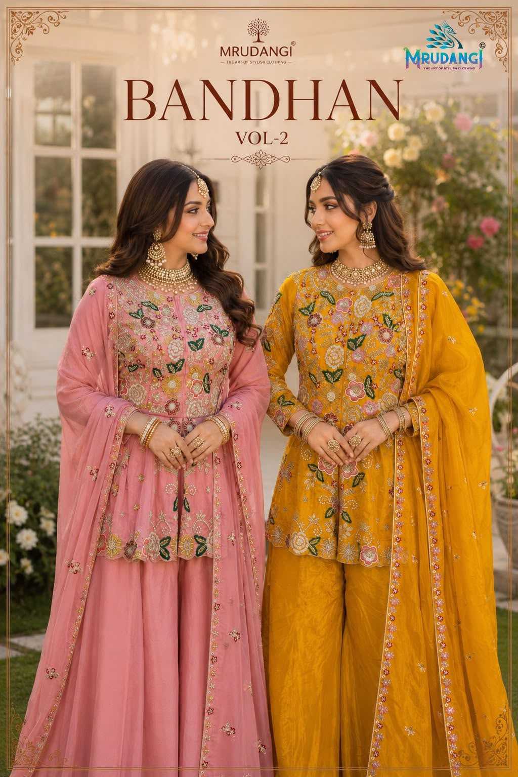 YNF Wholesale Viscose Embroidery Suits KESH481 MRUDANGI BANDHAN VOL 2 | Surat Manufacturer