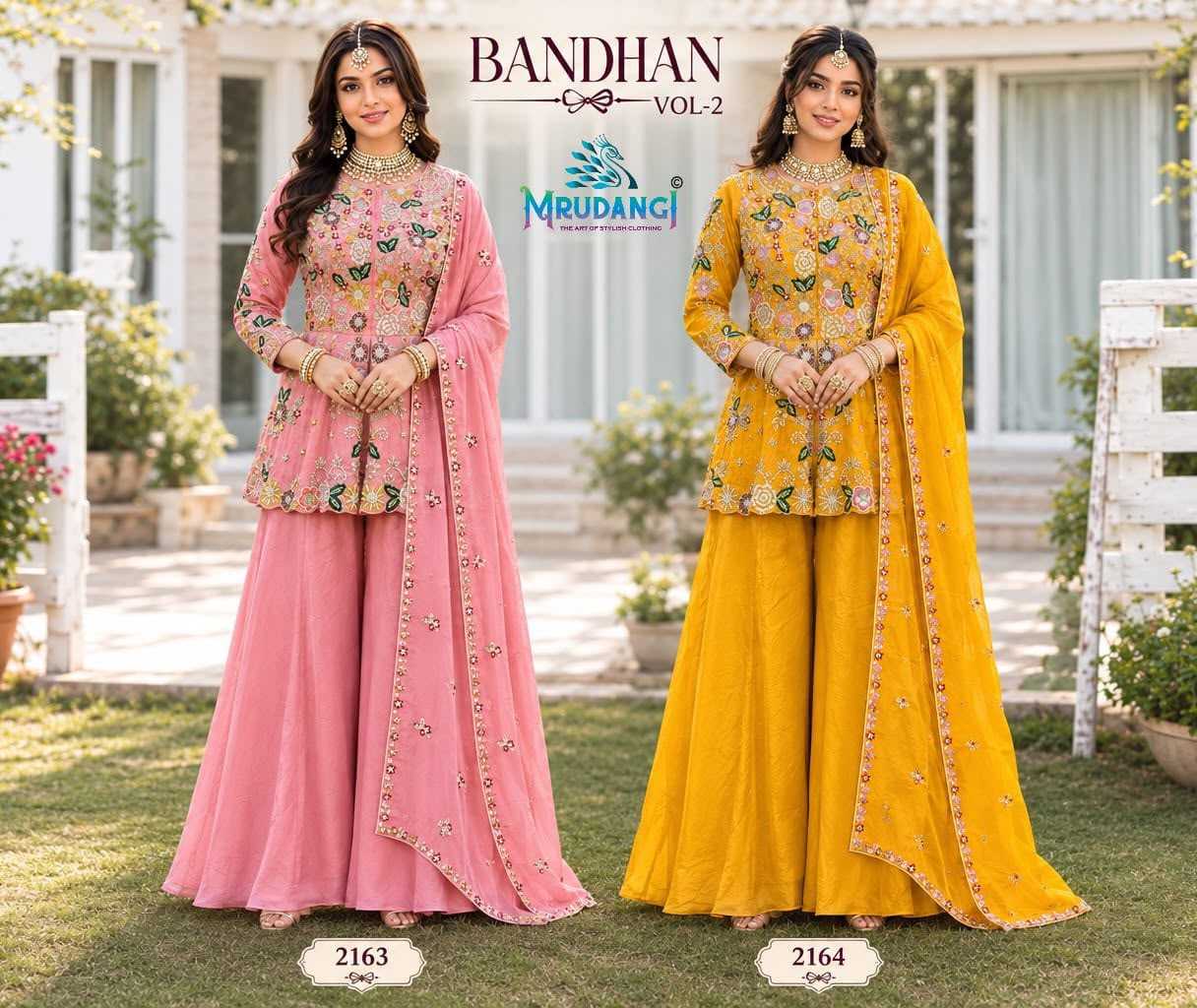 YNF Wholesale Viscose Embroidery Suits KESH481 MRUDANGI BANDHAN VOL 2 | Surat Manufacturer