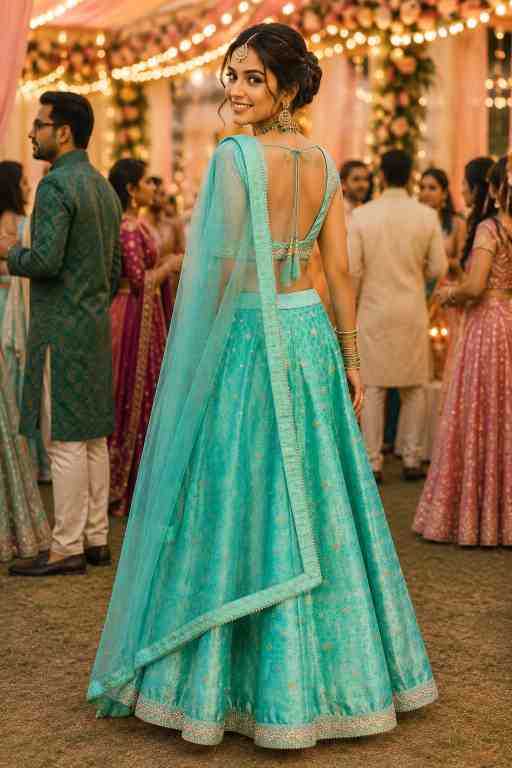 YNF Wholesale Pure Viscos Traditional Lehenga  | Surat Manufacturer