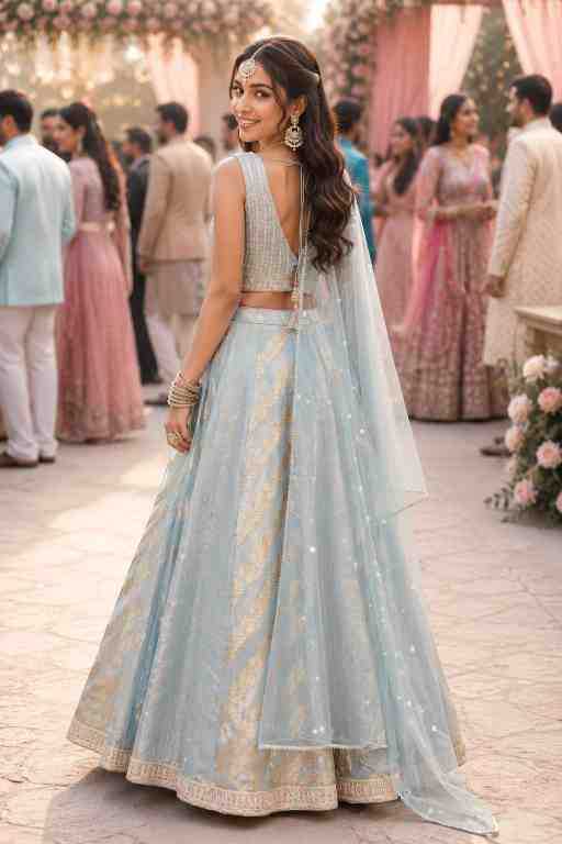 YNF Wholesale Pure Viscos Traditional Lehenga  | Surat Manufacturer