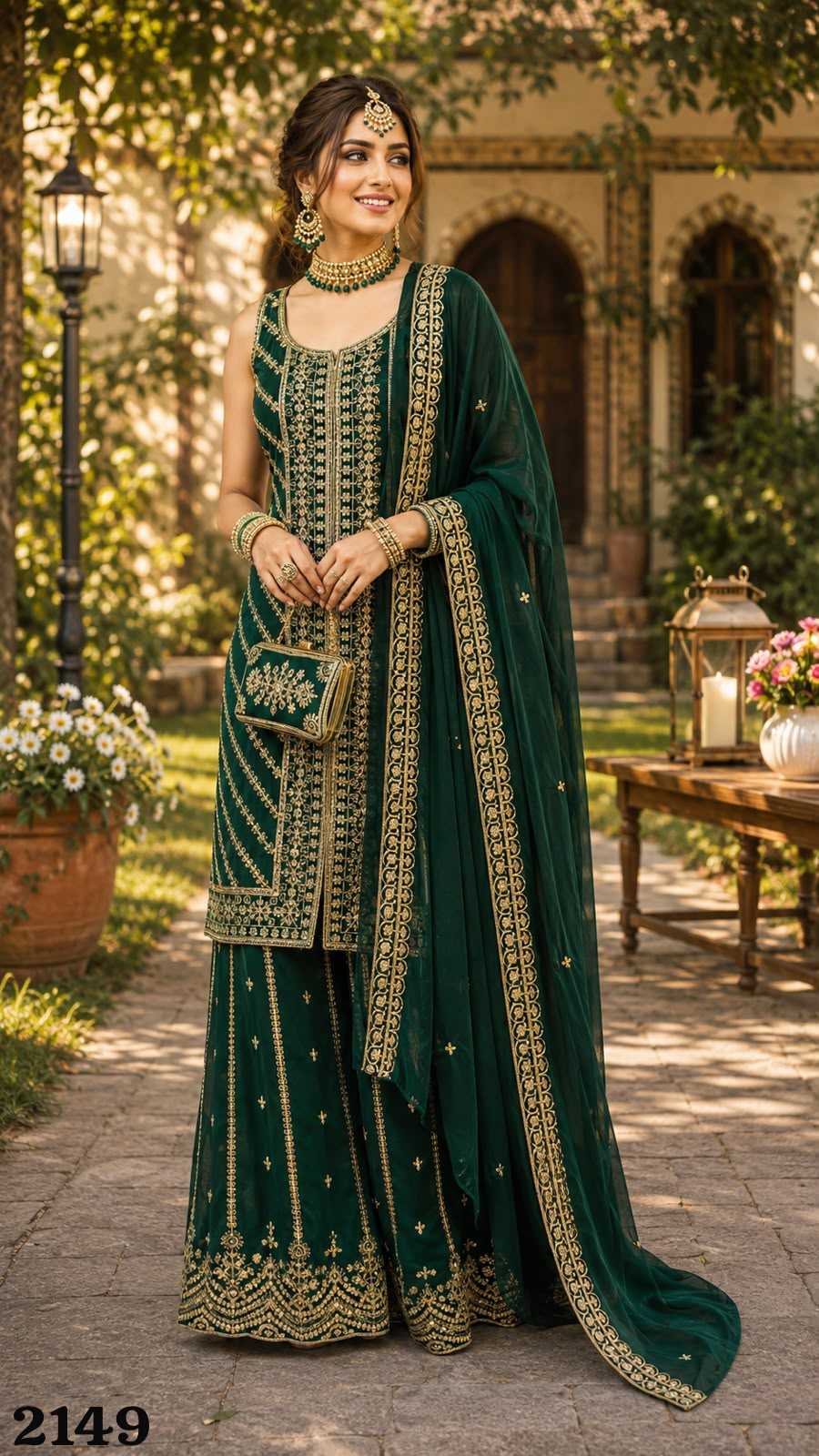 YNF Wholesale Georgette Embroidery Suits  | Surat Manufacturer