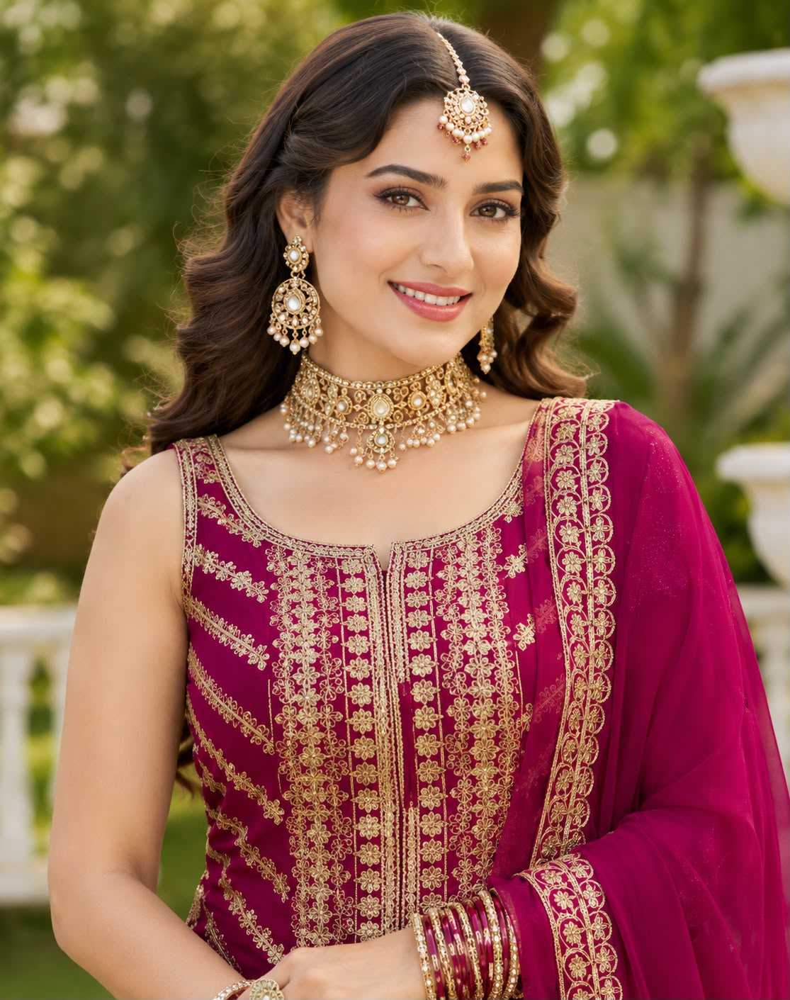 YNF Wholesale Georgette Embroidery Suits  | Surat Manufacturer