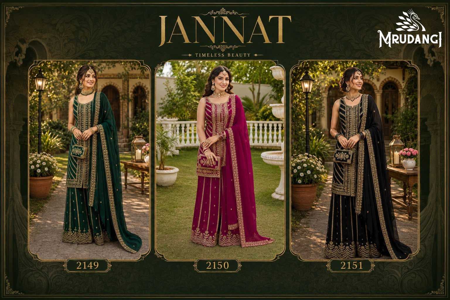 YNF Wholesale Georgette Embroidery Suits  | Surat Manufacturer