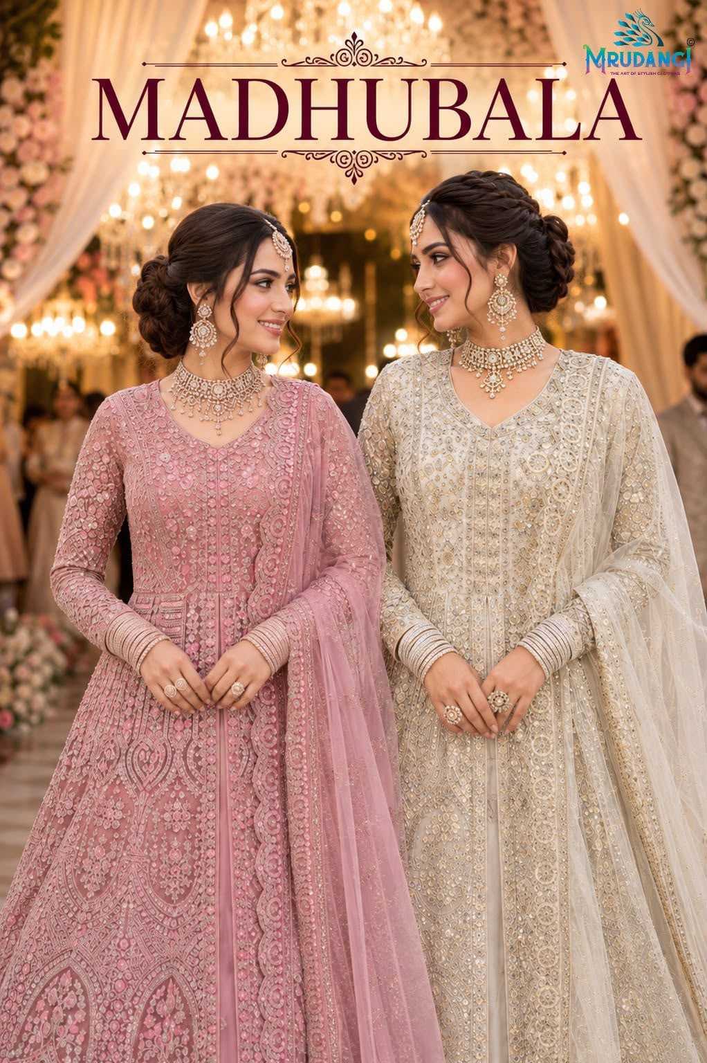 YNF Wholesale Net Embroidered Lehenga  | Surat Manufacturer