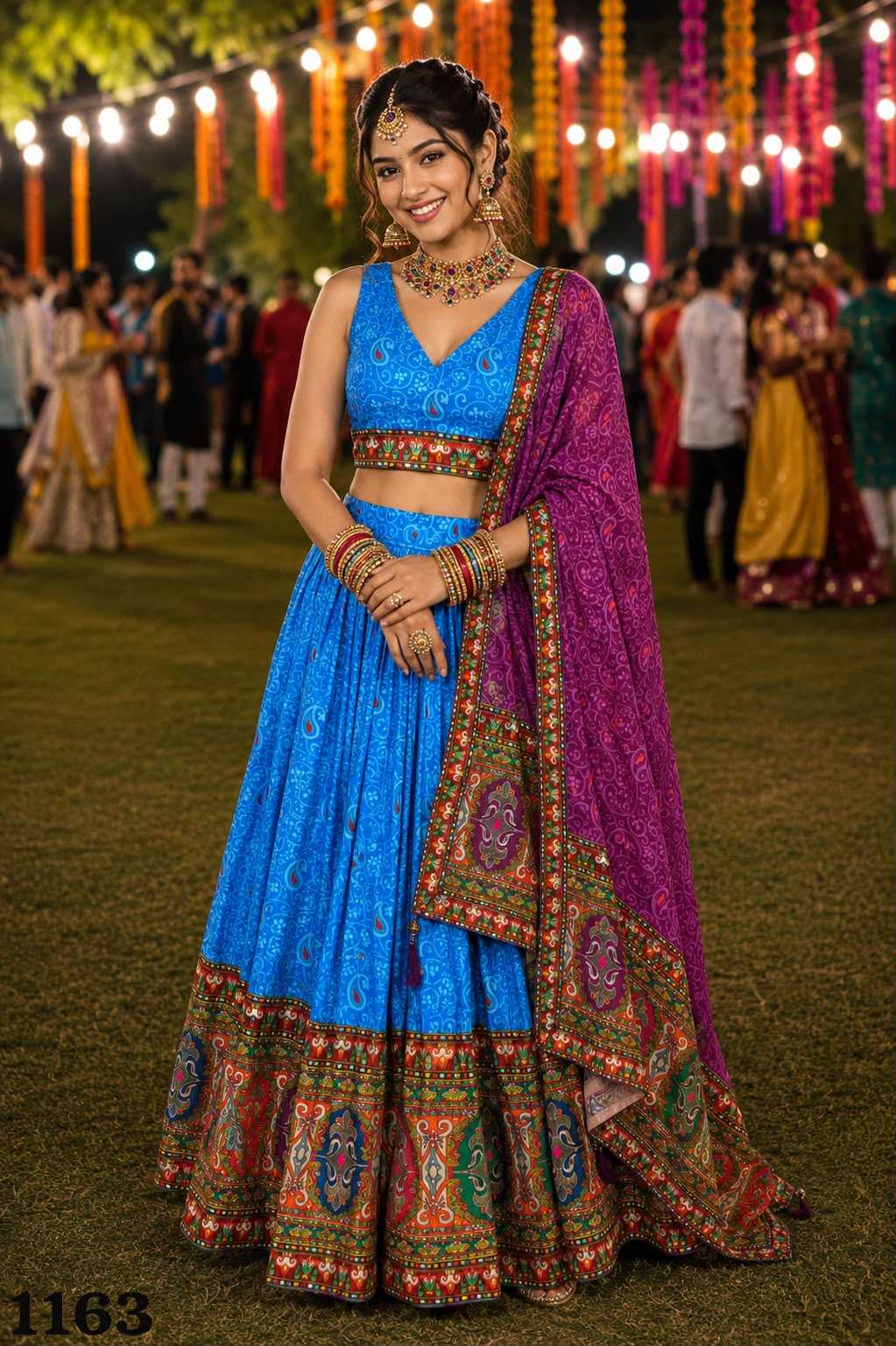YNF Wholesale Crepe Designer Lehenga  | Surat Manufacturer