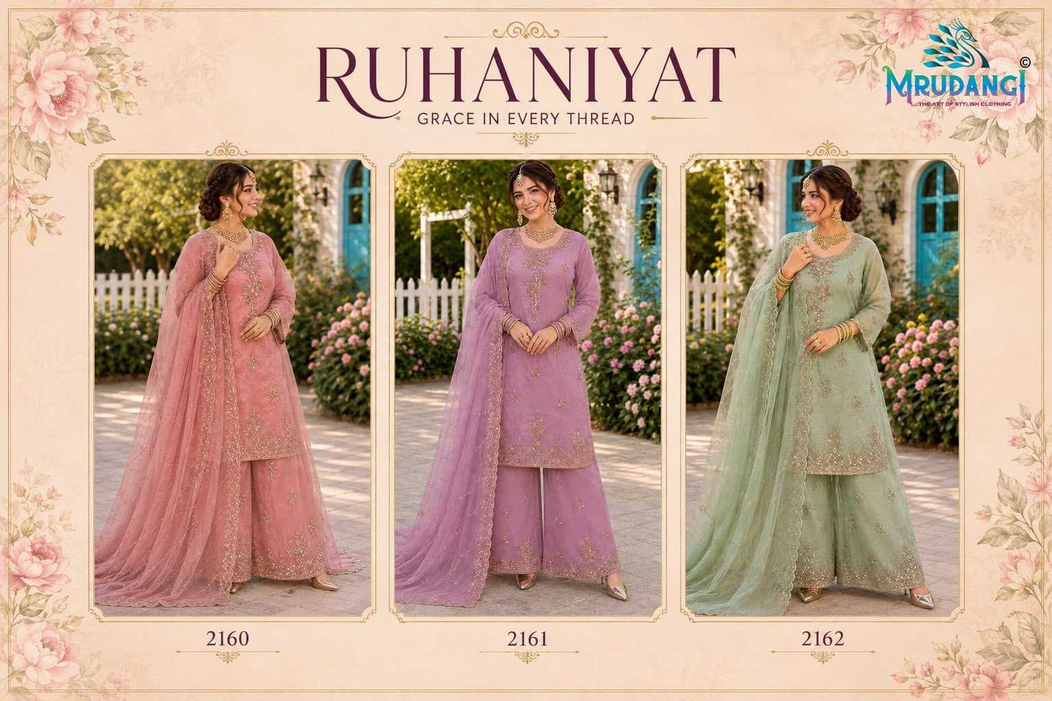 YNF Wholesale Fancy Ladies Suits KESH481 MRUDANGI RUHANIYAT | Surat Manufacturer