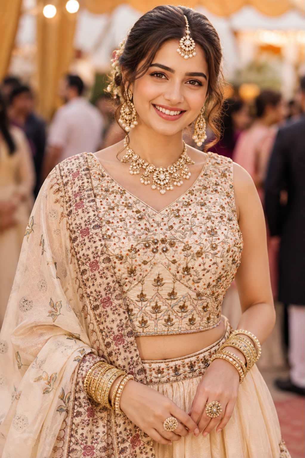 YNF Wholesale Tissue Designer Lehenga  | Surat Manufacturer