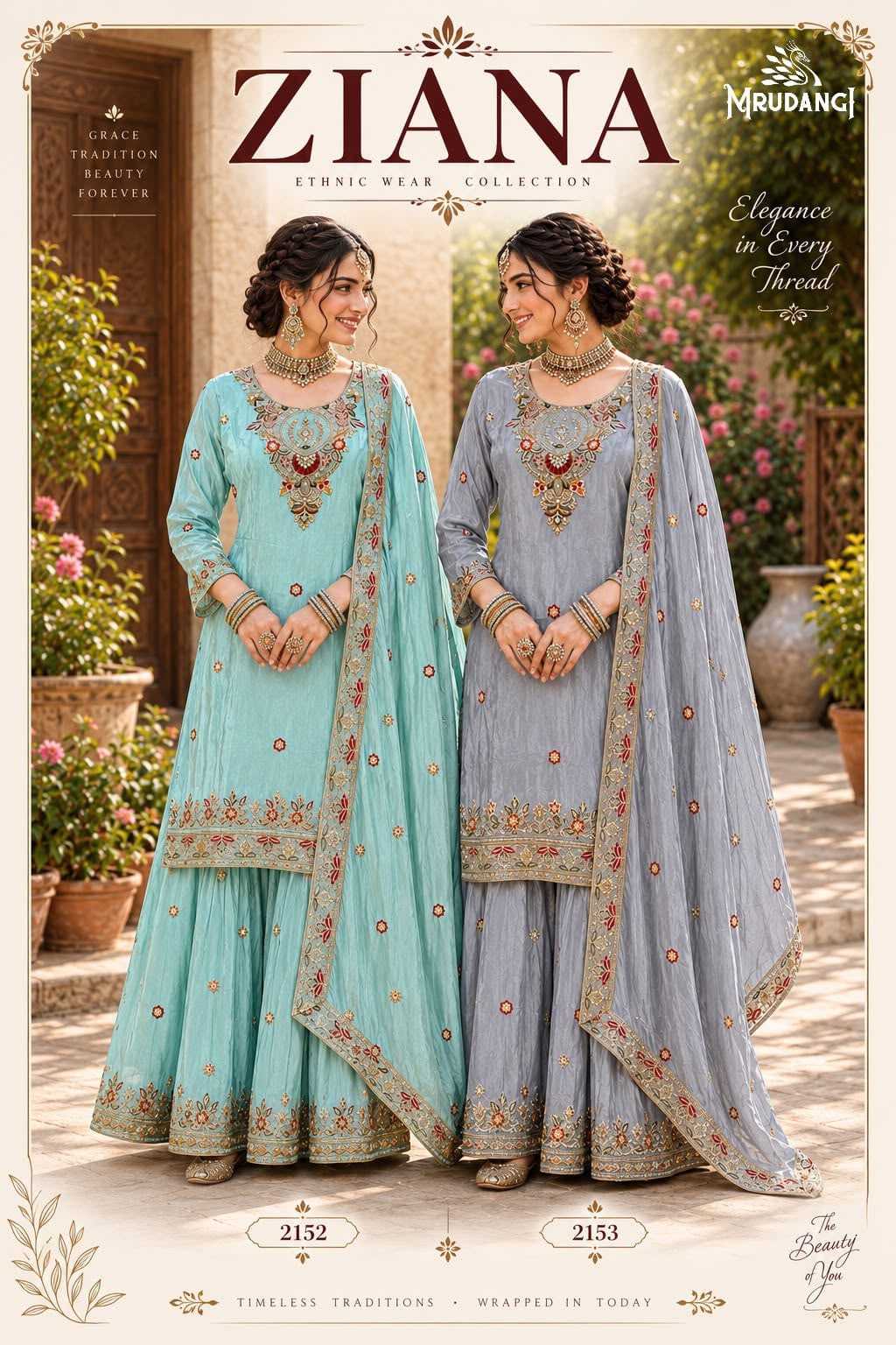 YNF Wholesale Premium Silk Embroidery Suits  | Surat Manufacturer