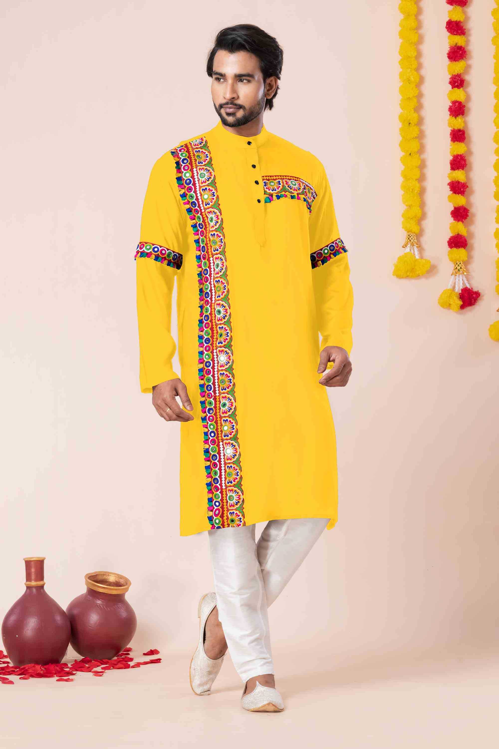 YNF Wholesale Heavy Rayon Mens Kurtas  | Surat Manufacturer