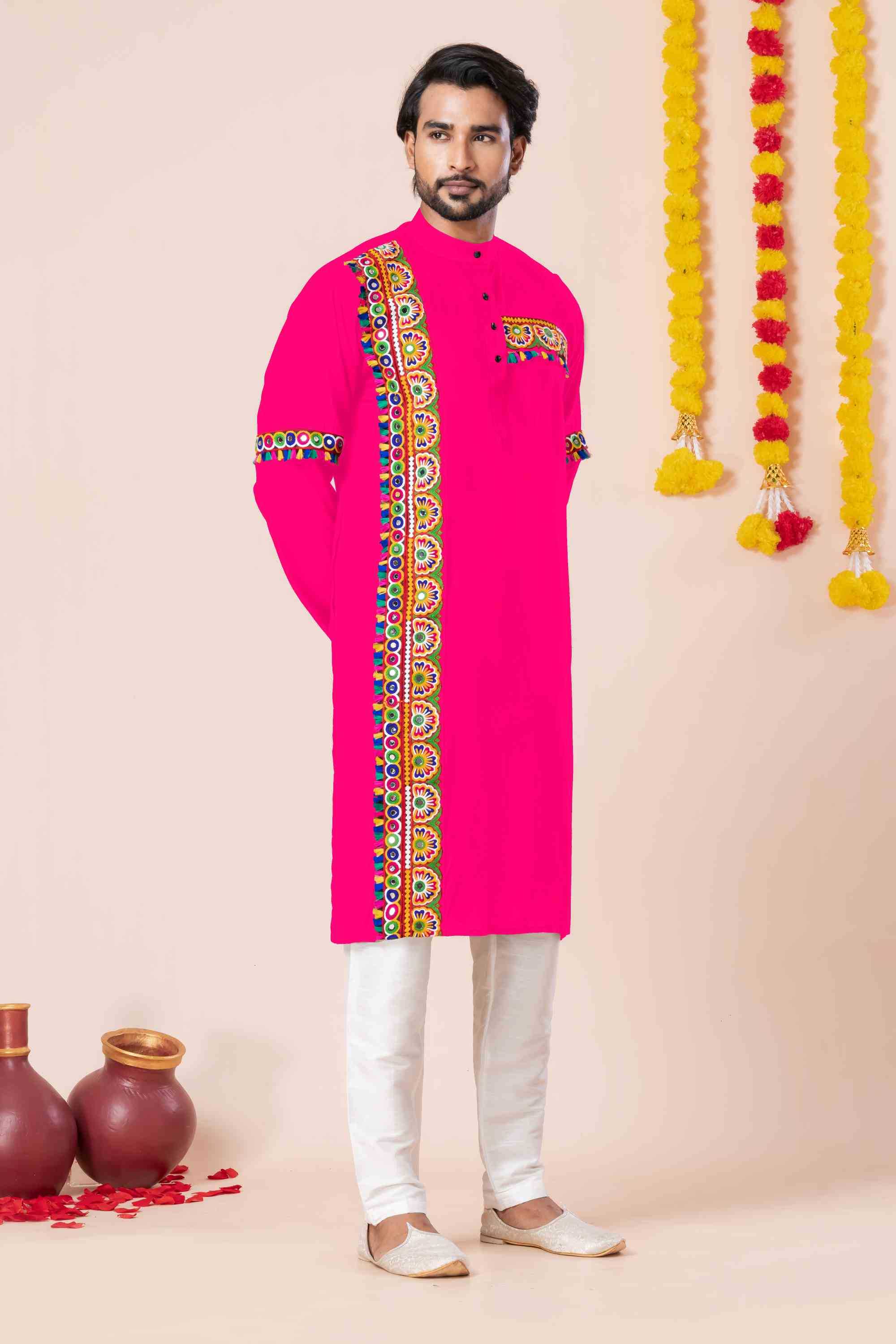 YNF Wholesale Heavy Rayon Mens Kurtas  | Surat Manufacturer