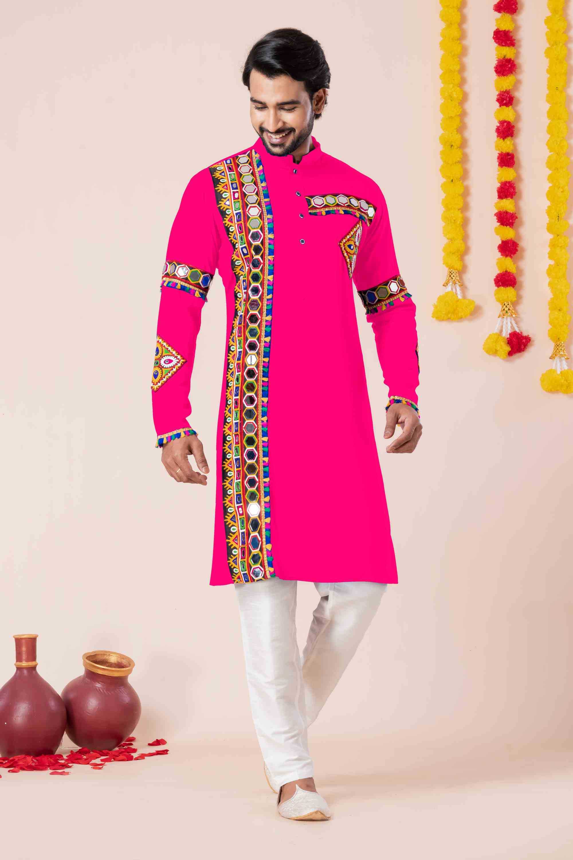 YNF Wholesale Heavy Rayon Mens Kurtas  | Surat Manufacturer