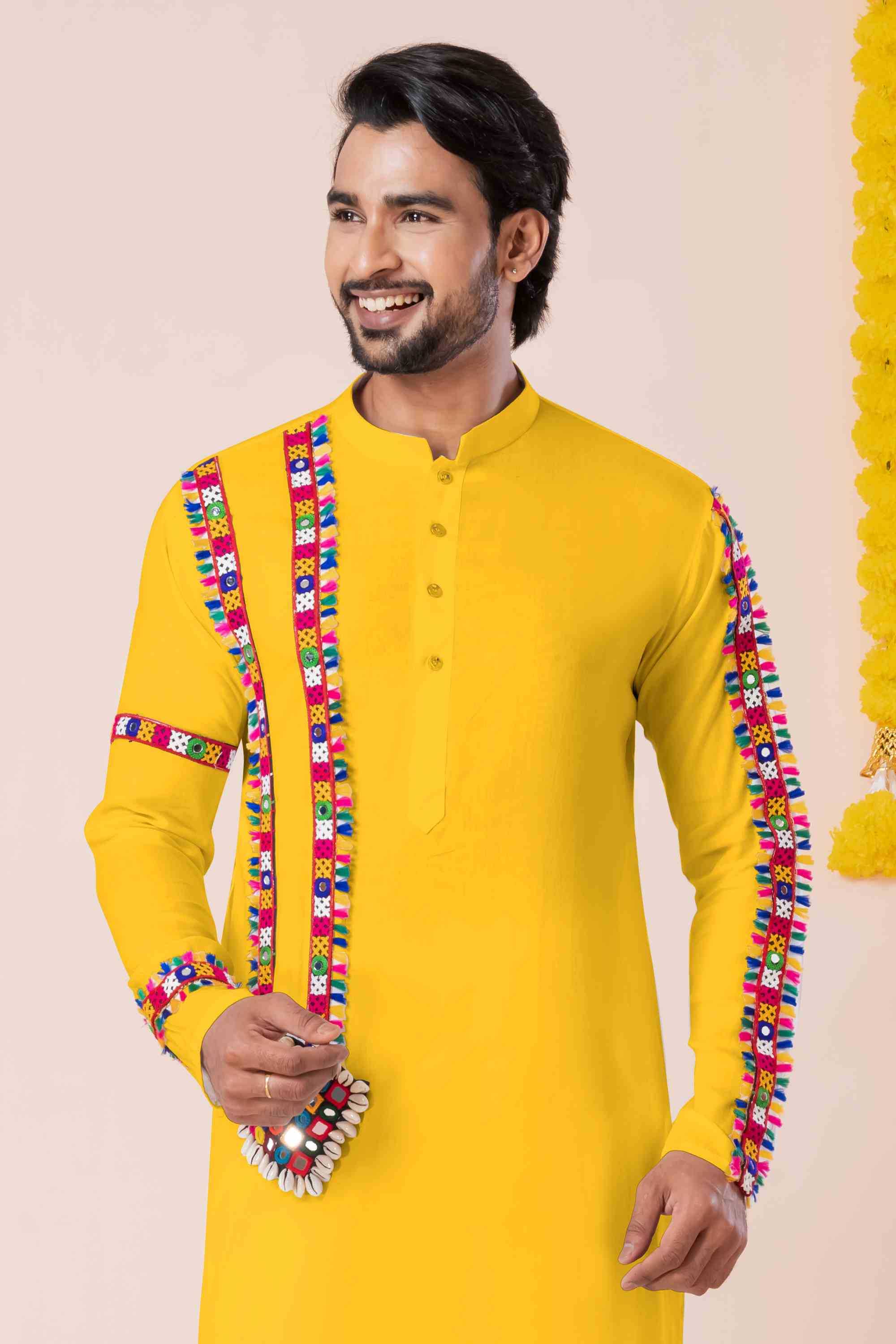 YNF Wholesale Heavy Rayon Mens Kurtas  | Surat Manufacturer