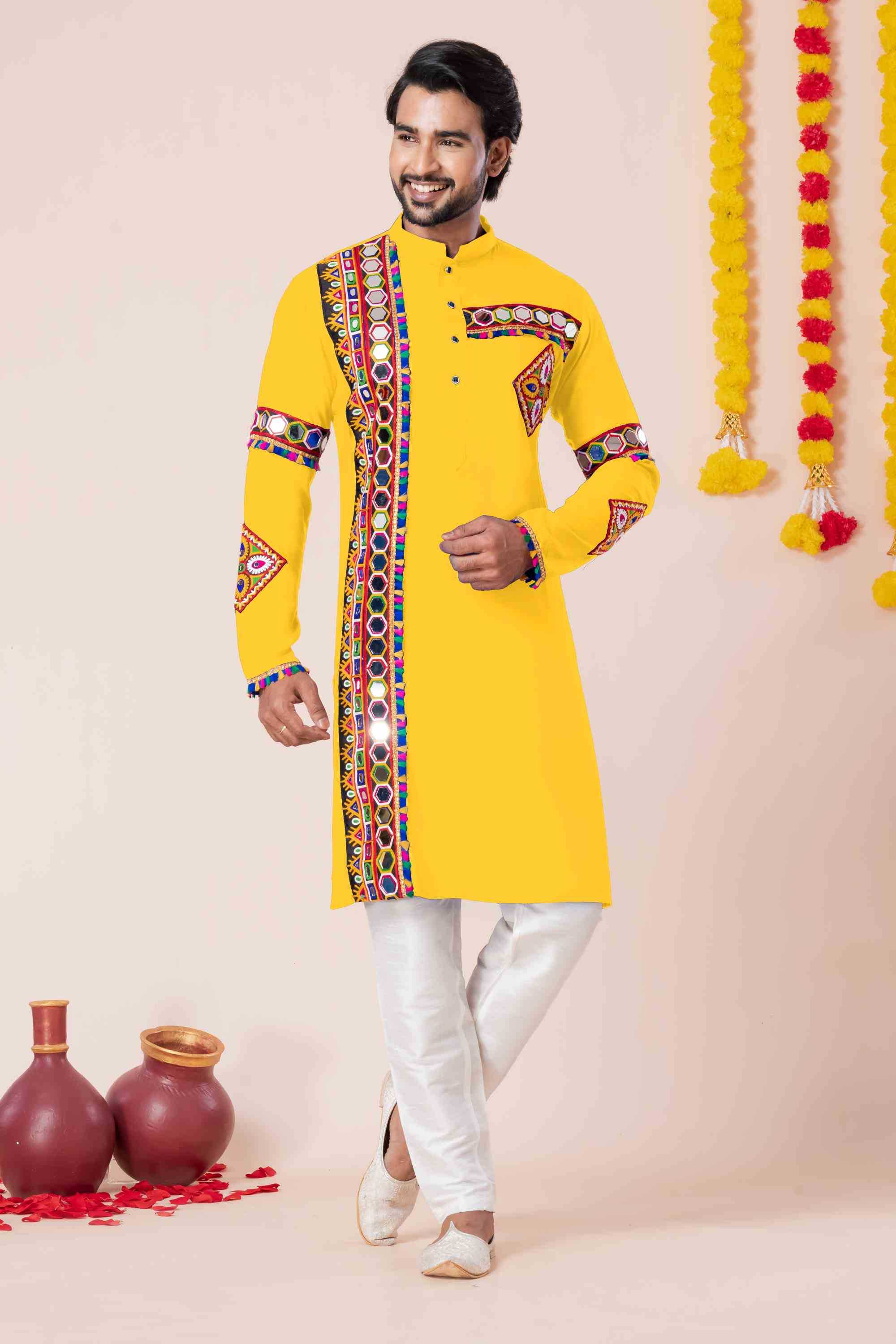 YNF Wholesale Heavy Rayon Mens Kurtas  | Surat Manufacturer