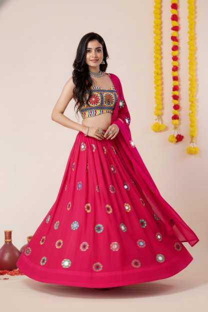 YNF Wholesale Heavy Rayon Embroidered Lehenga  | Surat Manufacturer