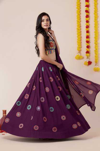 YNF Wholesale Heavy Rayon Embroidered Lehenga  | Surat Manufacturer