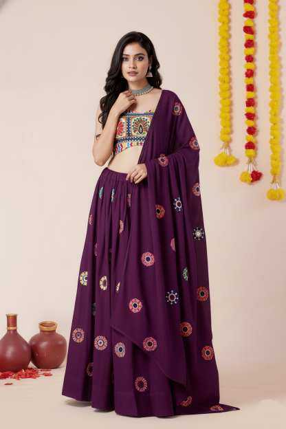 YNF Wholesale Heavy Rayon Embroidered Lehenga  | Surat Manufacturer