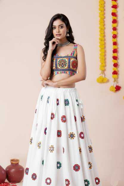 YNF Wholesale Heavy Rayon Embroidered Lehenga  | Surat Manufacturer