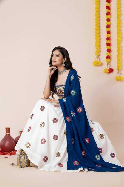 YNF Wholesale Heavy Rayon Embroidered Lehenga  | Surat Manufacturer