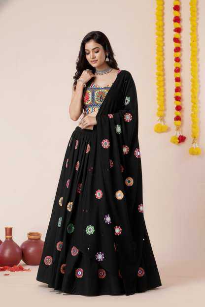 YNF Wholesale Heavy Rayon Embroidered Lehenga  | Surat Manufacturer