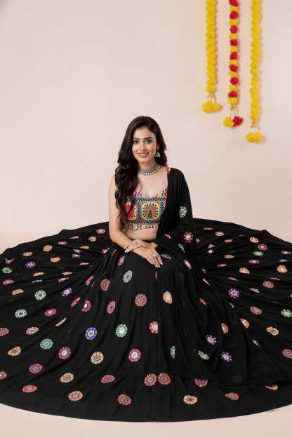 YNF Wholesale Heavy Rayon Embroidered Lehenga  | Surat Manufacturer
