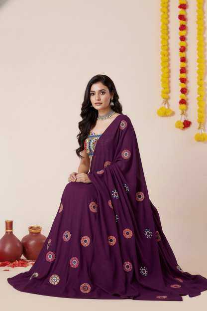YNF Wholesale Heavy Rayon Embroidered Lehenga  | Surat Manufacturer