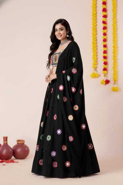 YNF Wholesale Heavy Rayon Embroidered Lehenga  | Surat Manufacturer